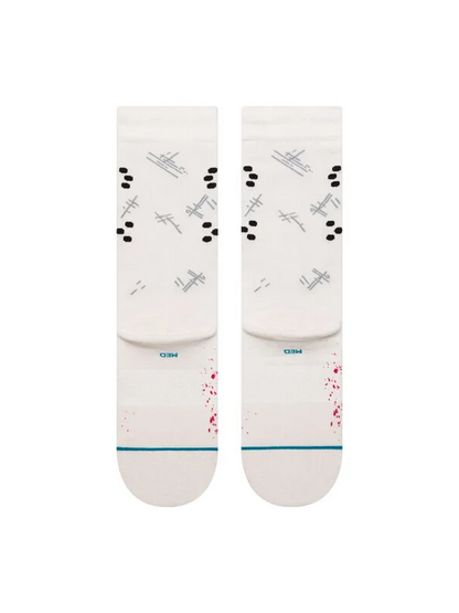 STANCE JASON CREW SOCKS WHITE