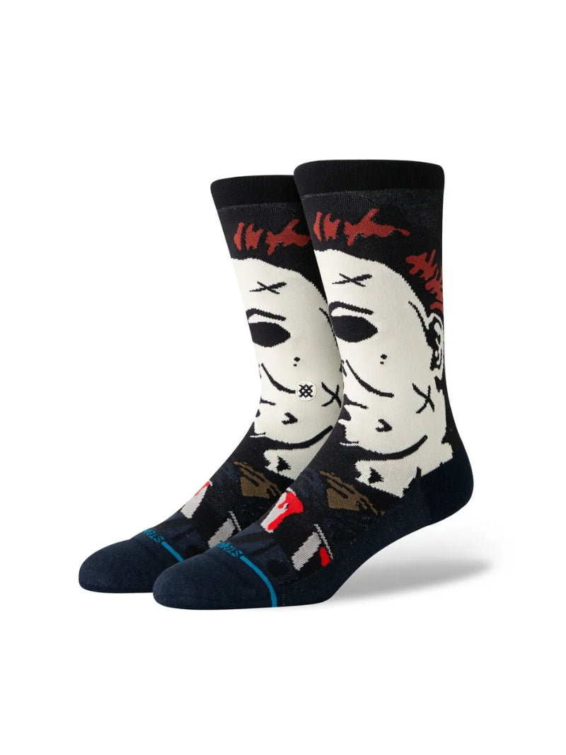 STANCE MICHAEL MYERS CREW SOCKS NAVY