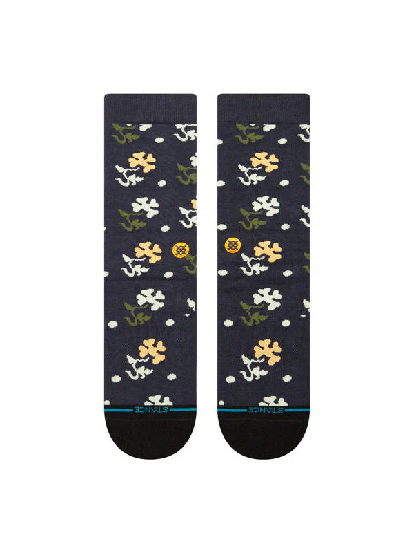 STANCE POP END COTTON CREW SOCKS NAVY