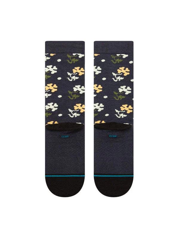 STANCE POP END COTTON CREW SOCKS NAVY