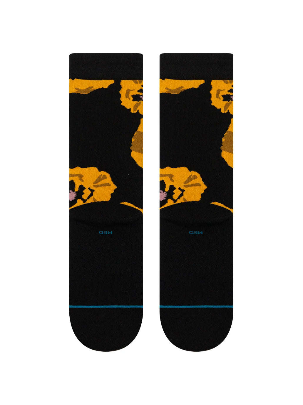 STANCE POPPYLAND CREW SOCKS BLACK