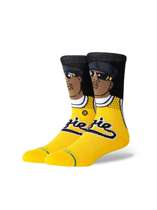 NOTORIOUS B.I.G X STANCE JUICY CREW SOCKS YELLOW