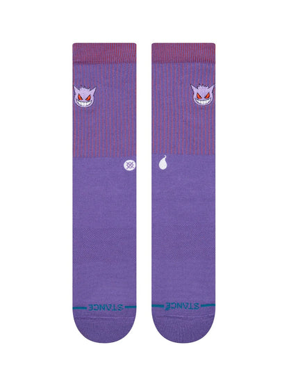 STANCE GENGAR CREW SOCKS PURPLE 