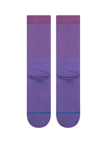 STANCE GENGAR CREW SOCKS PURPLE 