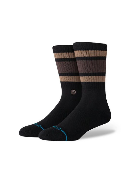 STANCE BOYD CREW SOCKS BROWN2