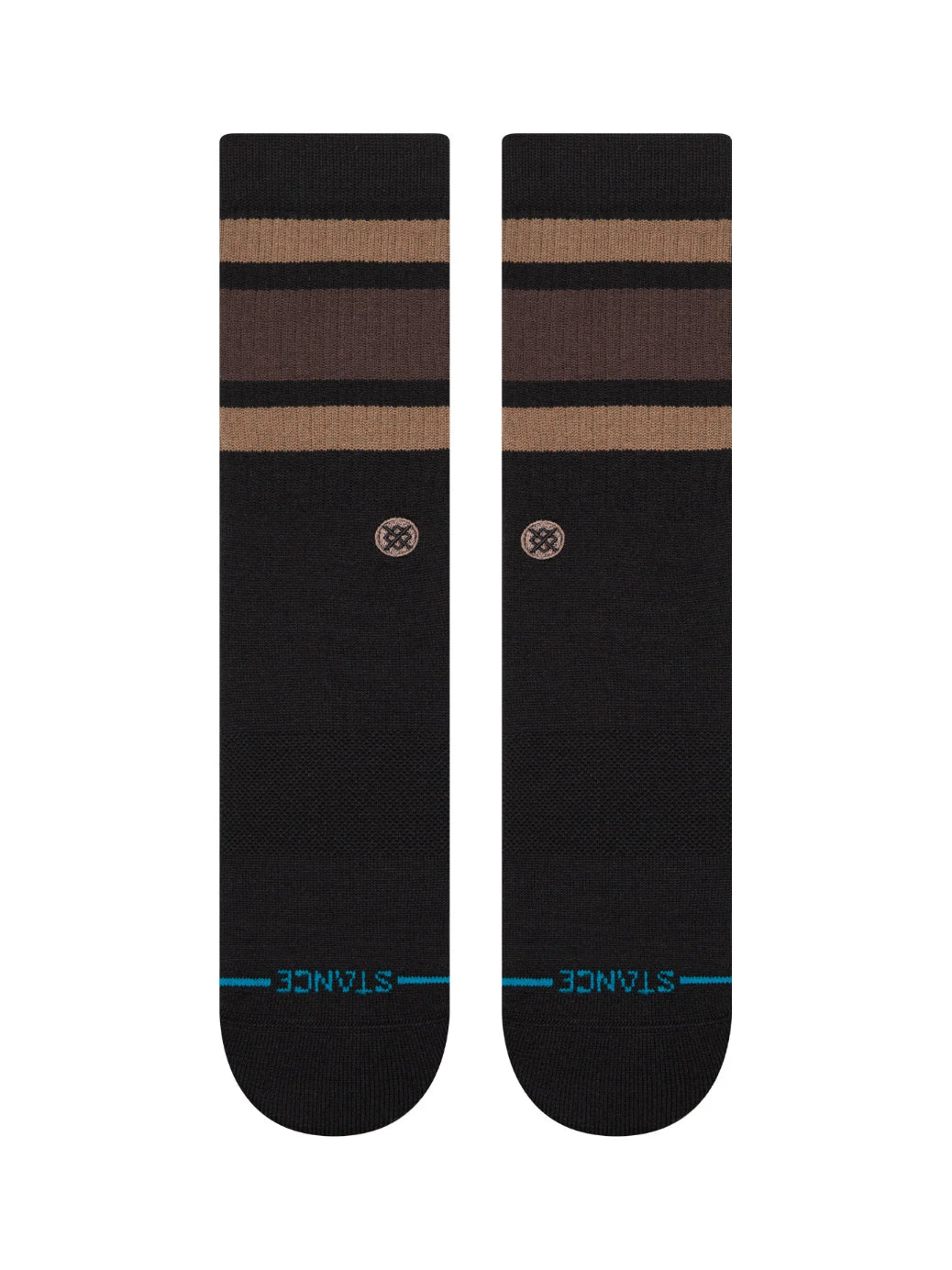 STANCE BOYD CREW SOCKS BROWN2