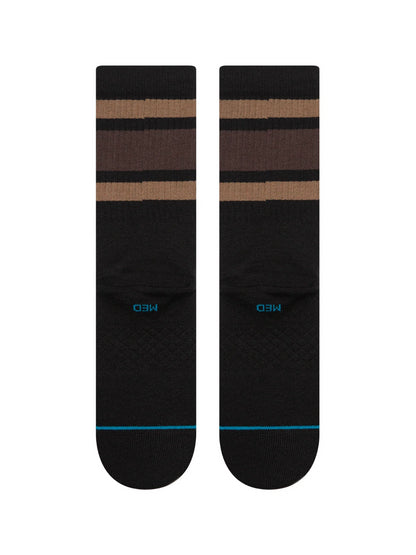 STANCE BOYD CREW SOCKS BROWN2