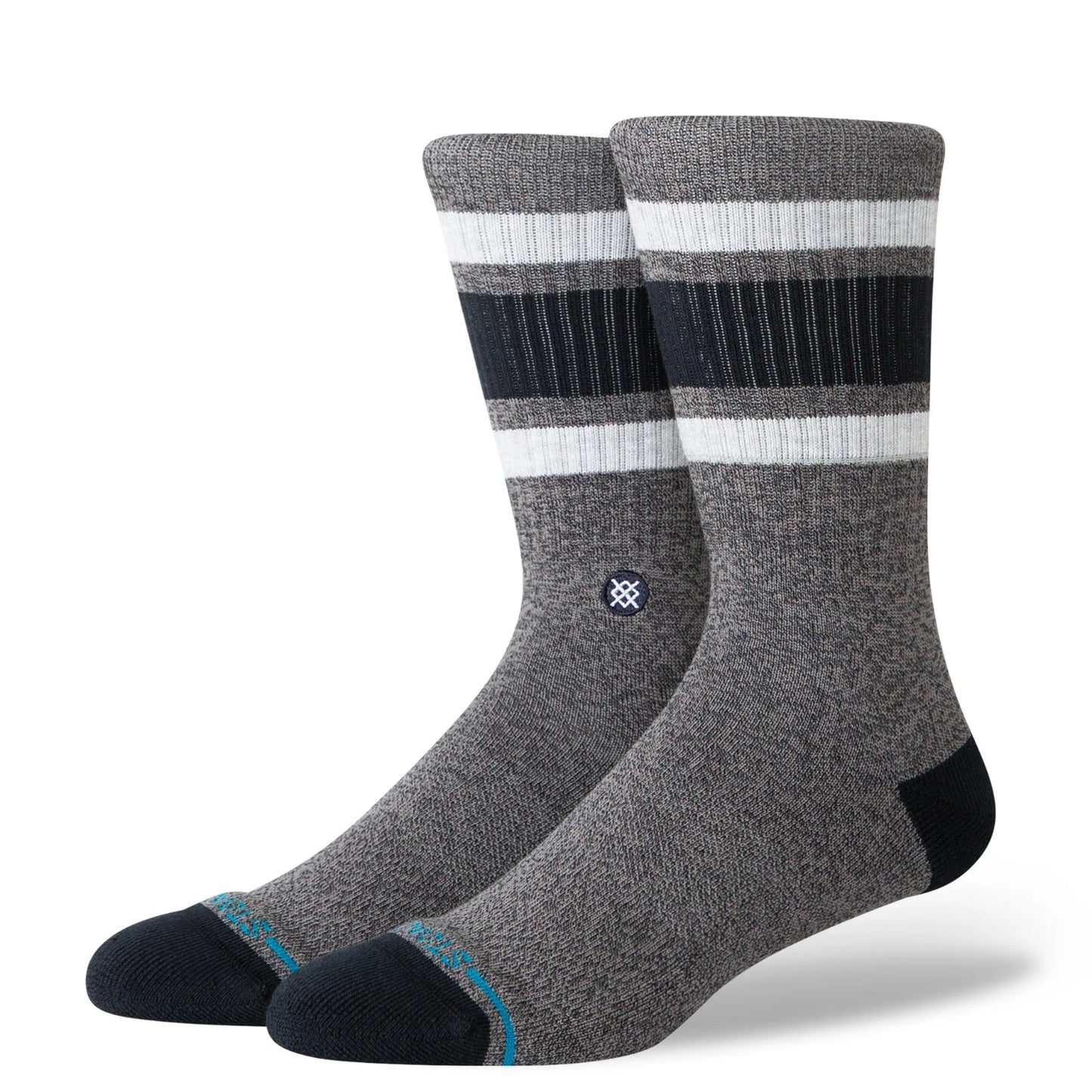 STANCE BOYD CREW SOCKS CHARCOAL 
