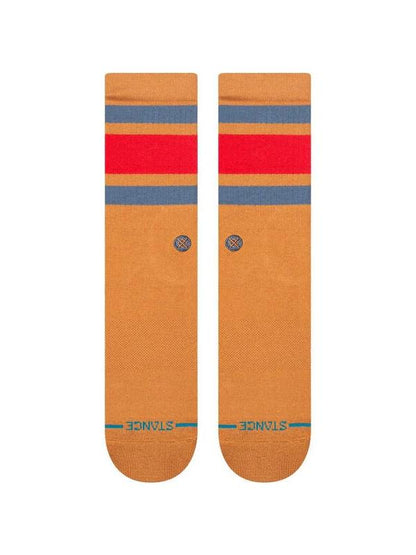 STANCE BOYD CREW TAN/BROWN