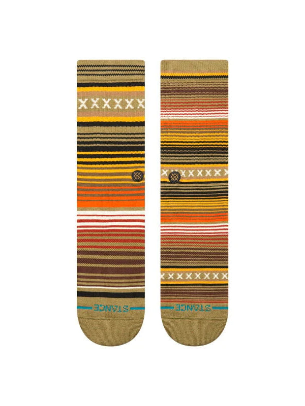 STANCE CURREN ST CREW SOCKS ICE BLUE