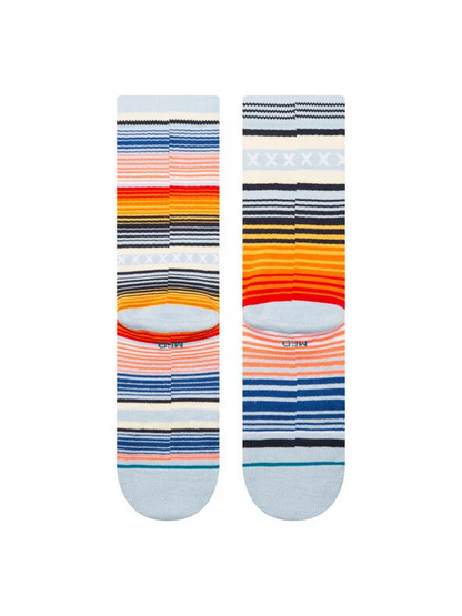 STANCE CURREN ST CREW SOCKS ICE BLUE