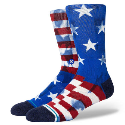 STANCE THE BANNER CREW SOCKS NAVY