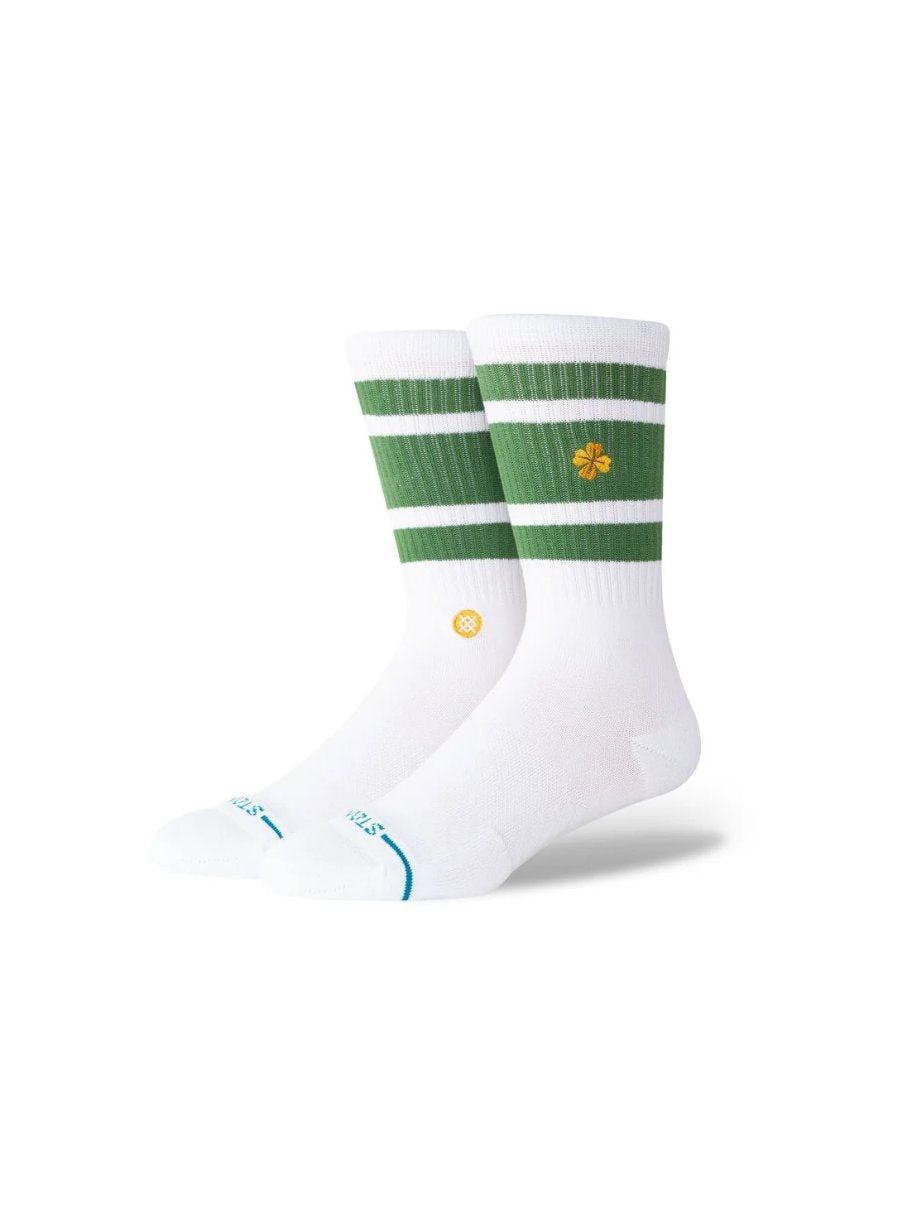 STANCE FEELIN LUCKY COTTON CREW SOCKS GREEN