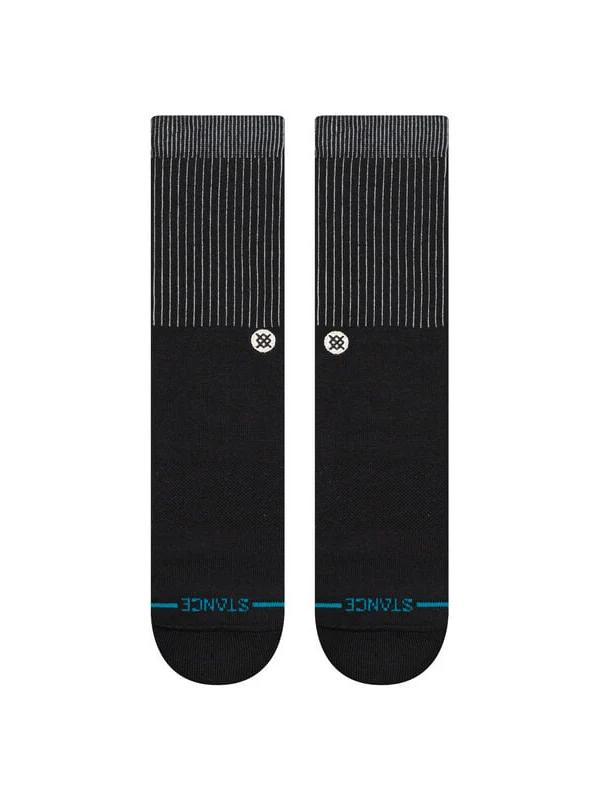 STANCE ICON POP CREW SOCKS BLACK