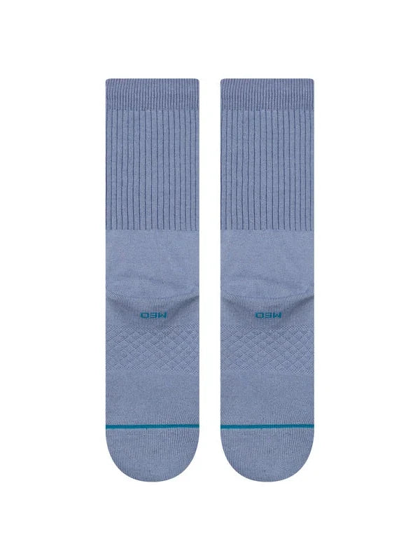 STANCE ICON POP CREW SOCKS STONE BLUE