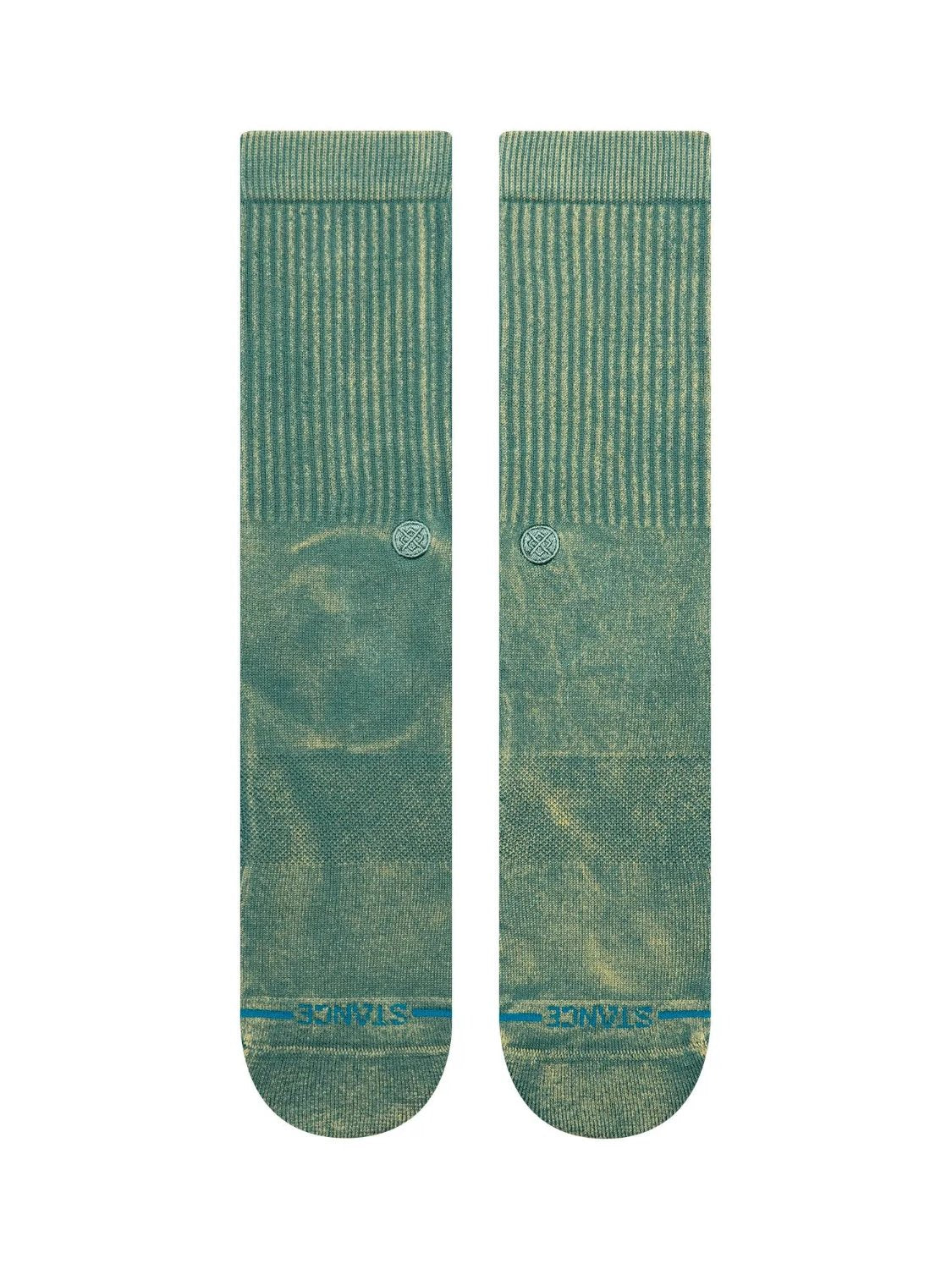 STANCE ICON DYED CREW SOCK TEAL 