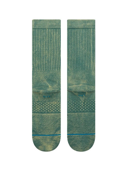 STANCE ICON DYED CREW SOCK TEAL 