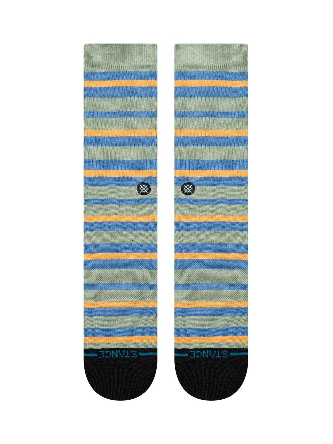 STANCE BRETT CREW SOCKS LIGHT GREEN