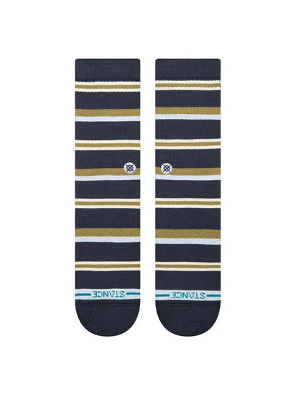 STANCE HUDSON COTTON CREW SOCKS NAVY