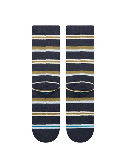 STANCE HUDSON COTTON CREW SOCKS NAVY