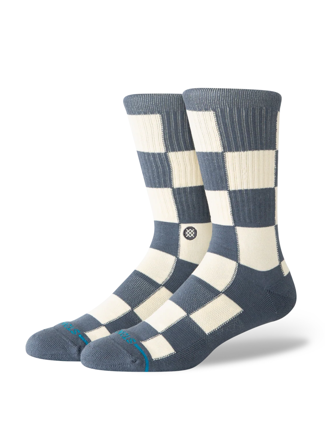 STANCE CHATURANGA CREW SOCKS TURBULENCE 