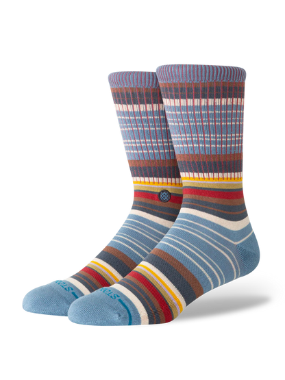 STANCE JORONGO POP CREW SOCKS WINDWARD BLUE 