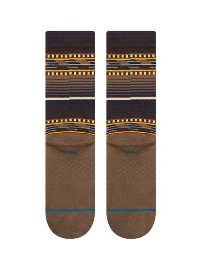 STANCE CEDAR ROCK CREW BROWN