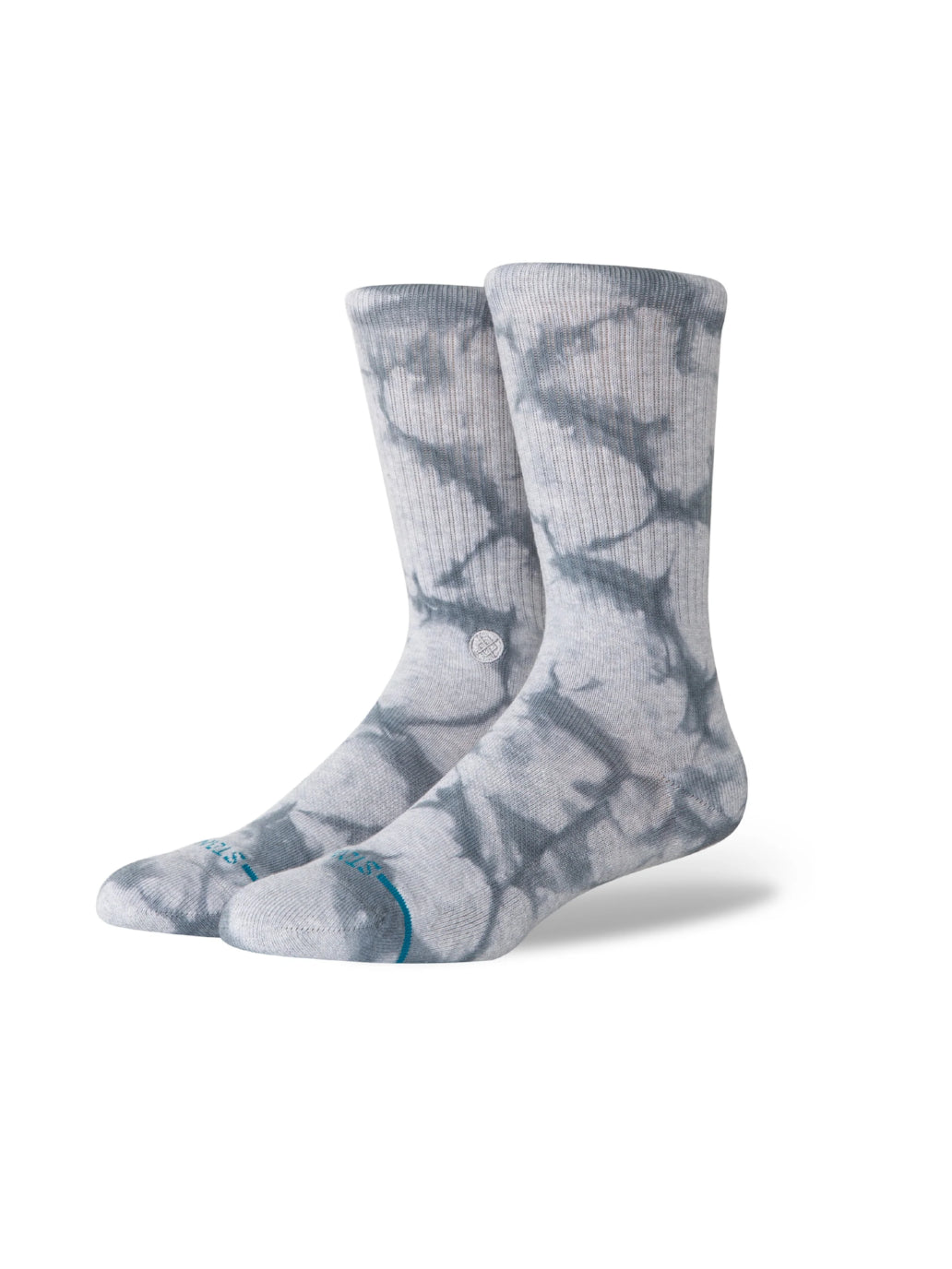 STANCE ICON DYE CREW SOCKS GREY