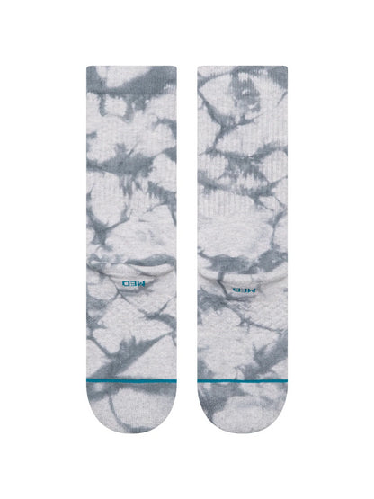 STANCE ICON DYE CREW SOCKS GREY