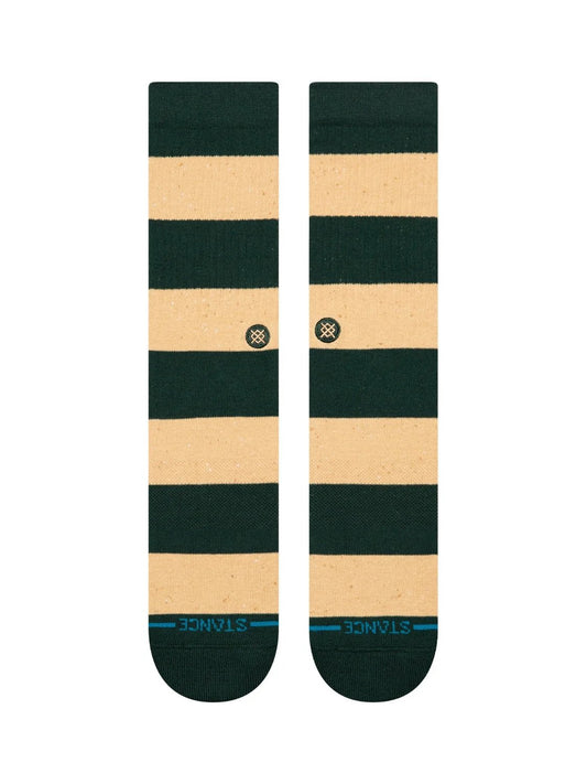 STANCE NEP STRIPE CREW SOCK PINE