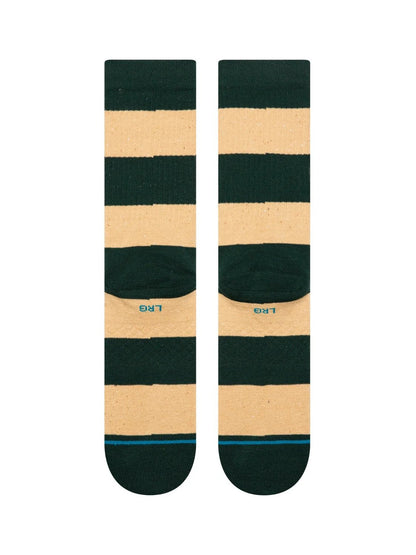 STANCE NEP STRIPE CREW SOCK PINE