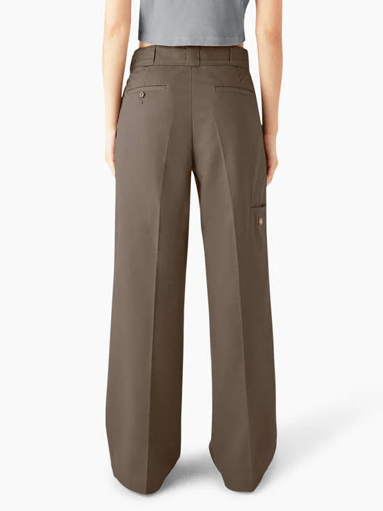 DICKIES PLEATED WORK PANT MUSHROOM