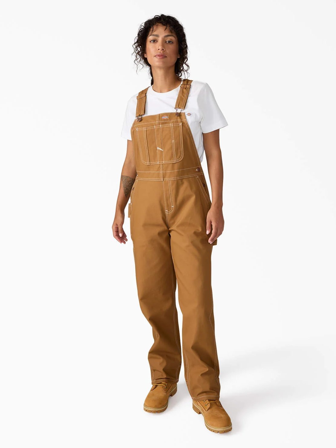 DICKIES RELAXED DUCK BIB OVERALLS 