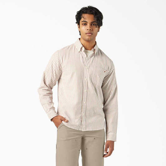 DICKIES GALLATIN BUTTON-UP SHIRT EGRET