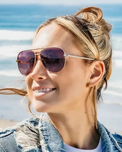 BLENDERS SHADOW POLARIZED SUNGLASSES LILAC LUSH FADE 