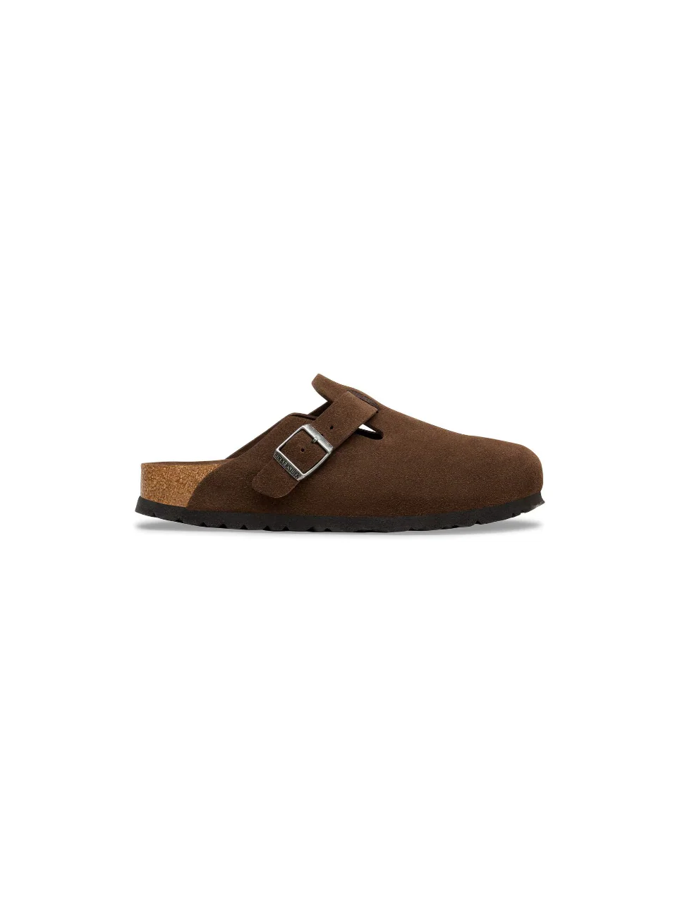 BIRKENSTOCK BOSTON SOFT FOOTBED SUEDE LEATHER MENS CARAFE