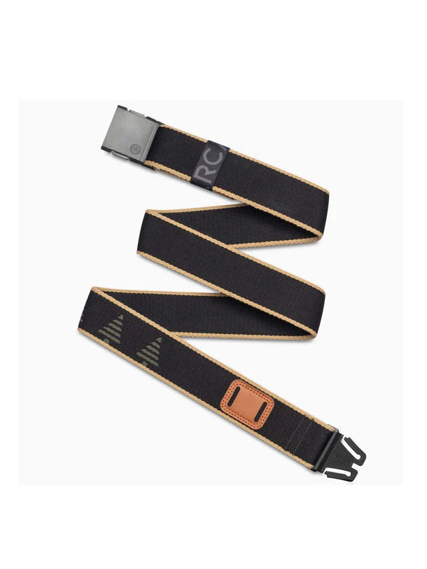 ARCADE BLACKWOOD STRETCH BELT BLACK/SAND