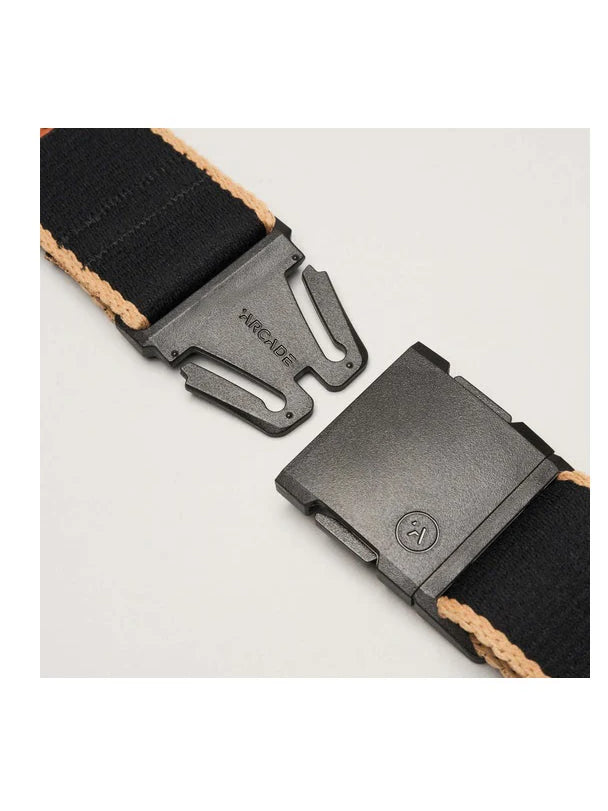 ARCADE BLACKWOOD STRETCH BELT BLACK/SAND