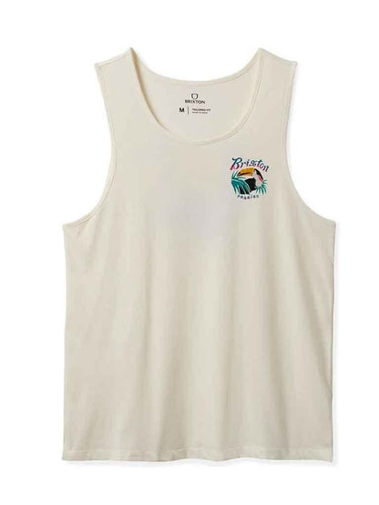 BRIXTON PARAISO TANK TOP OFF WHITE