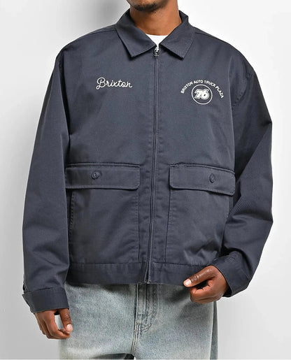 BRIXTON X 76 MECHANIC JACKET NAVY 