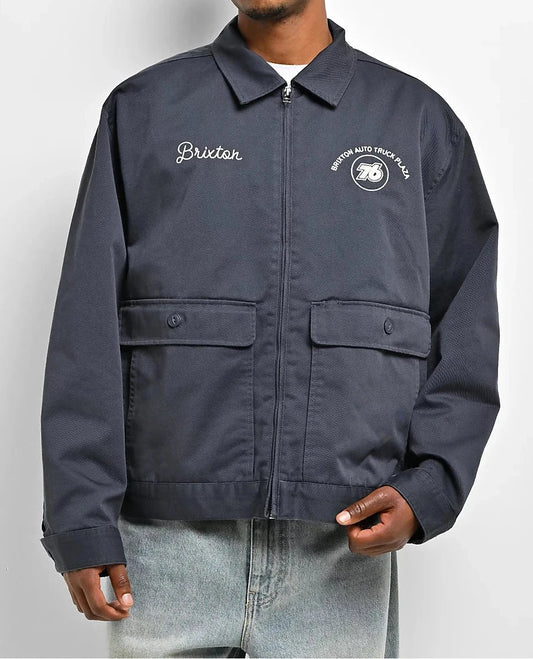 BRIXTON X 76 MECHANIC JACKET NAVY 