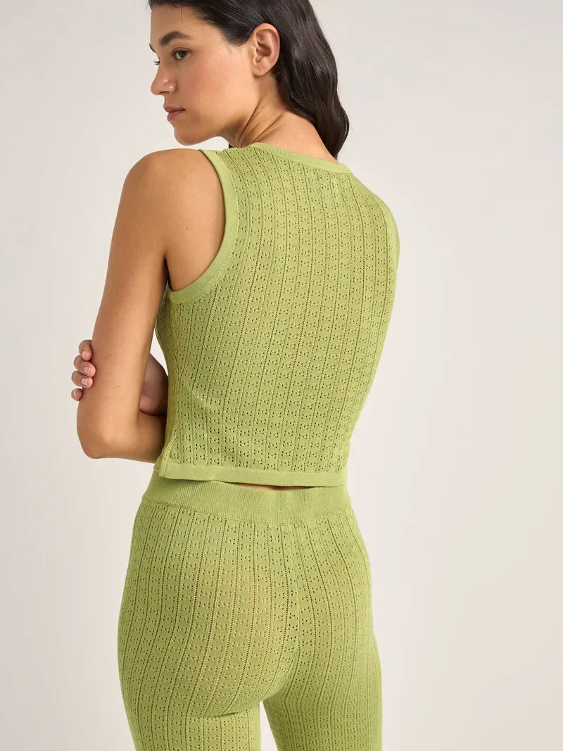RHYTHM OJAI POINTELLE VEST OLIVE 
