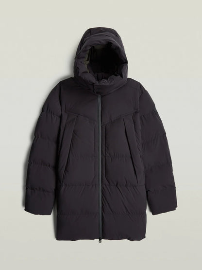 GSTAR G-WHISTLER PADDED HOODED PARKA 2.0 DK BLACK 