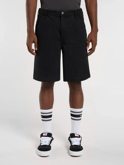 DICKIES CANVAS LOOSE CHAP SHORT BLACK 