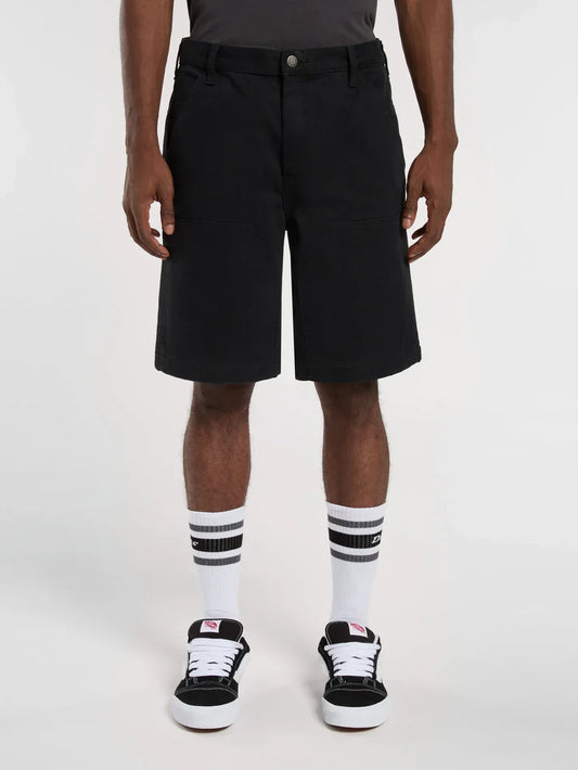 DICKIES CANVAS LOOSE CHAP SHORT BLACK 
