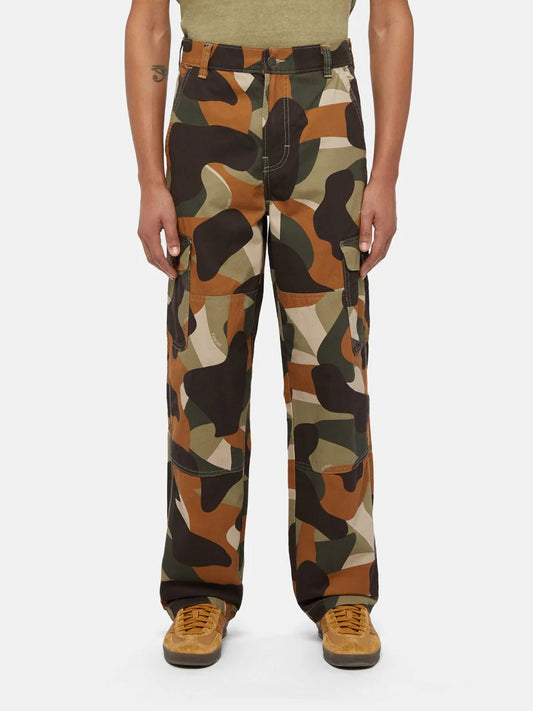 DICKIES DUCK CANVAS CAMO CARGO GREEN 