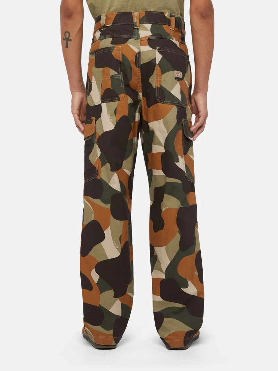 DICKIES DUCK CANVAS CAMO CARGO GREEN 