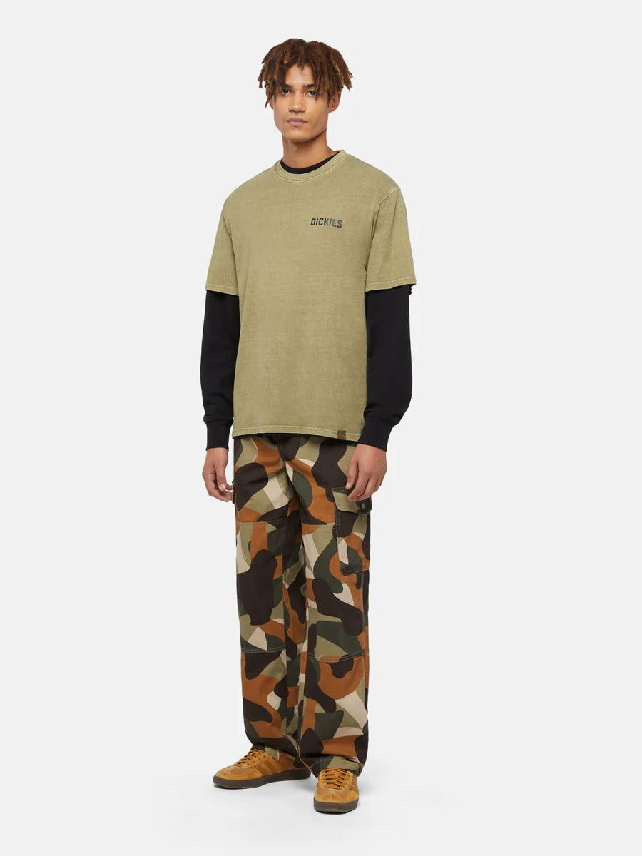 DICKIES DUCK CANVAS CAMO CARGO GREEN 