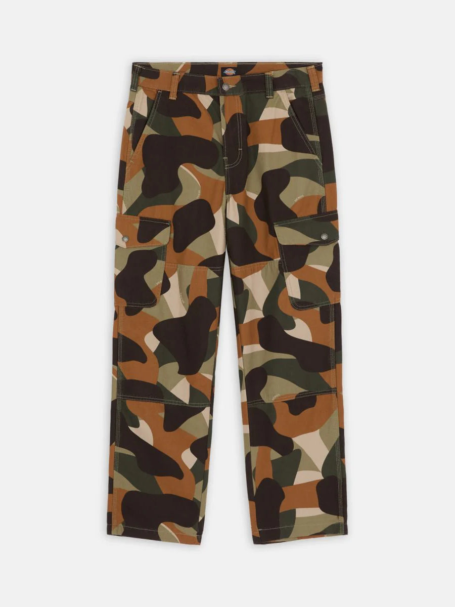 DICKIES DUCK CANVAS CAMO CARGO GREEN 