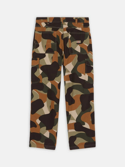 DICKIES DUCK CANVAS CAMO CARGO GREEN 